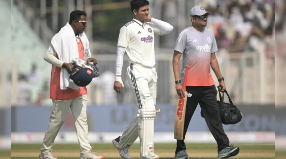 Shubman Gill hospitalised, to play no further part in Kolkata Test